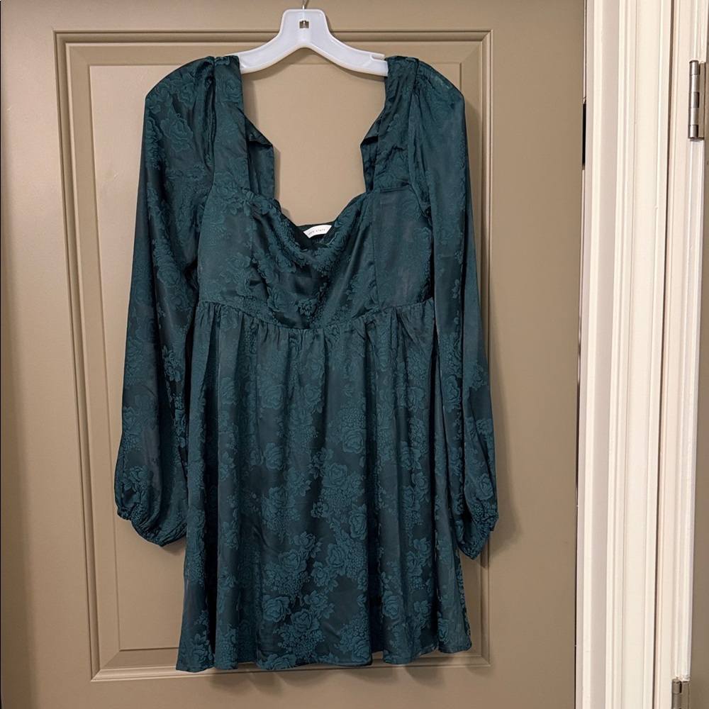 Altar’d State Alexa long sleeve mini dress large